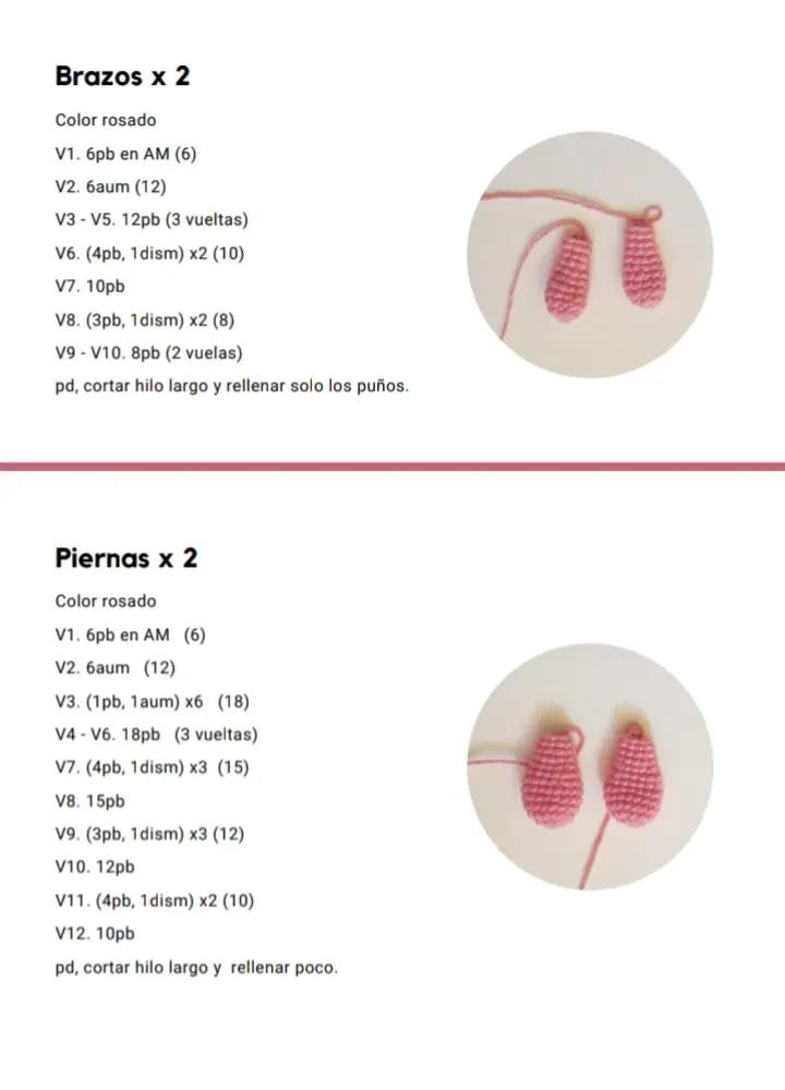 Patrón para Tejer Ositos Cariñositos a Crochet