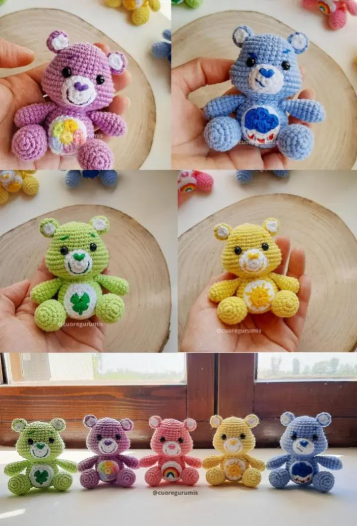 Patrón para Tejer Ositos Cariñositos a Crochet