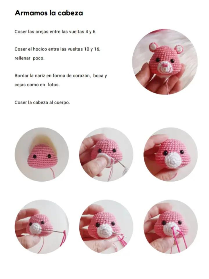 Patrón para Tejer Ositos Cariñositos a Crochet