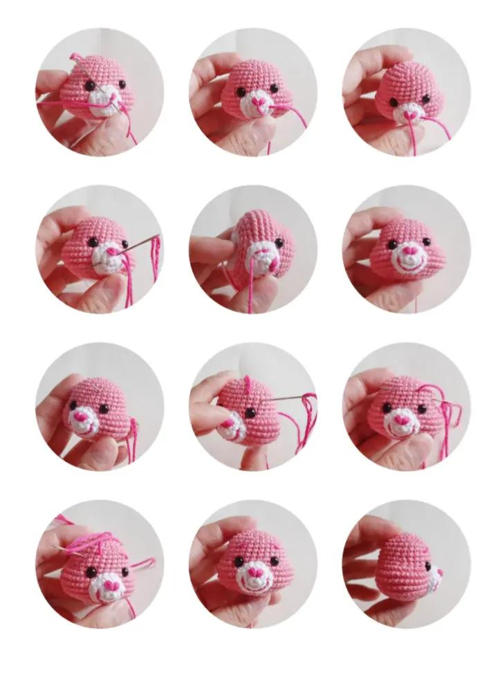 Patrón para Tejer Ositos Cariñositos a Crochet