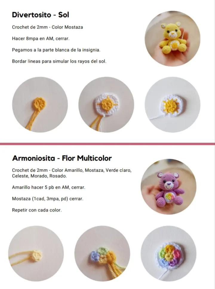 Patrón para Tejer Ositos Cariñositos a Crochet