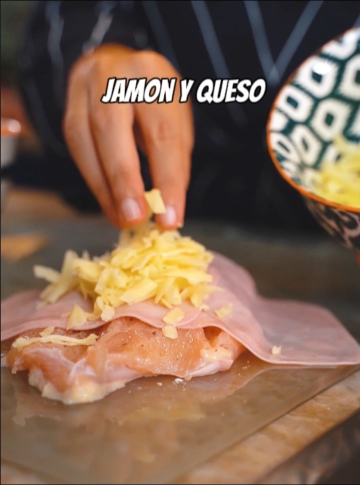 Pechuga a la Gordon Blue en la AirFryer