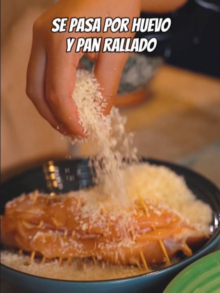 Pechuga a la Gordon Blue en la AirFryer