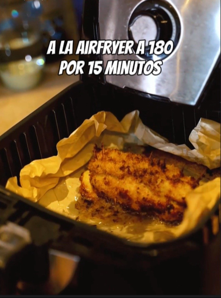 Pechuga a la Gordon Blue en la AirFryer