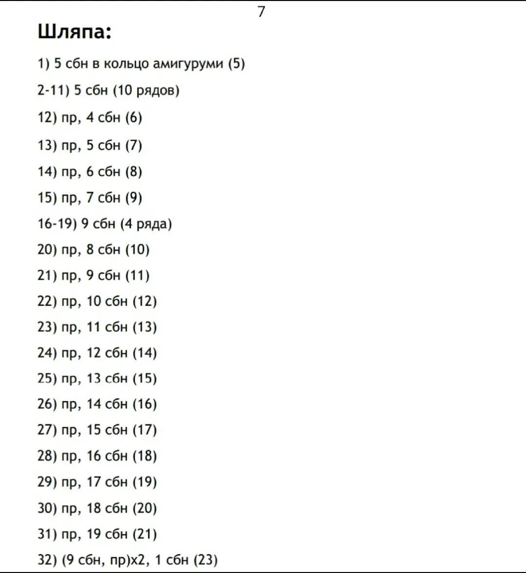 Сова в шляпе ведьмы: инструкция по вязанию крючком