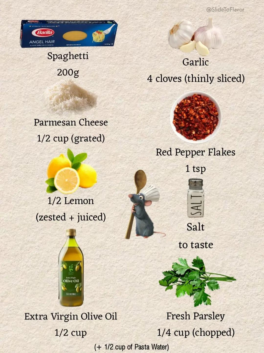 Spaghetti Aglio E Olio Recipe 🍝🇮🇹