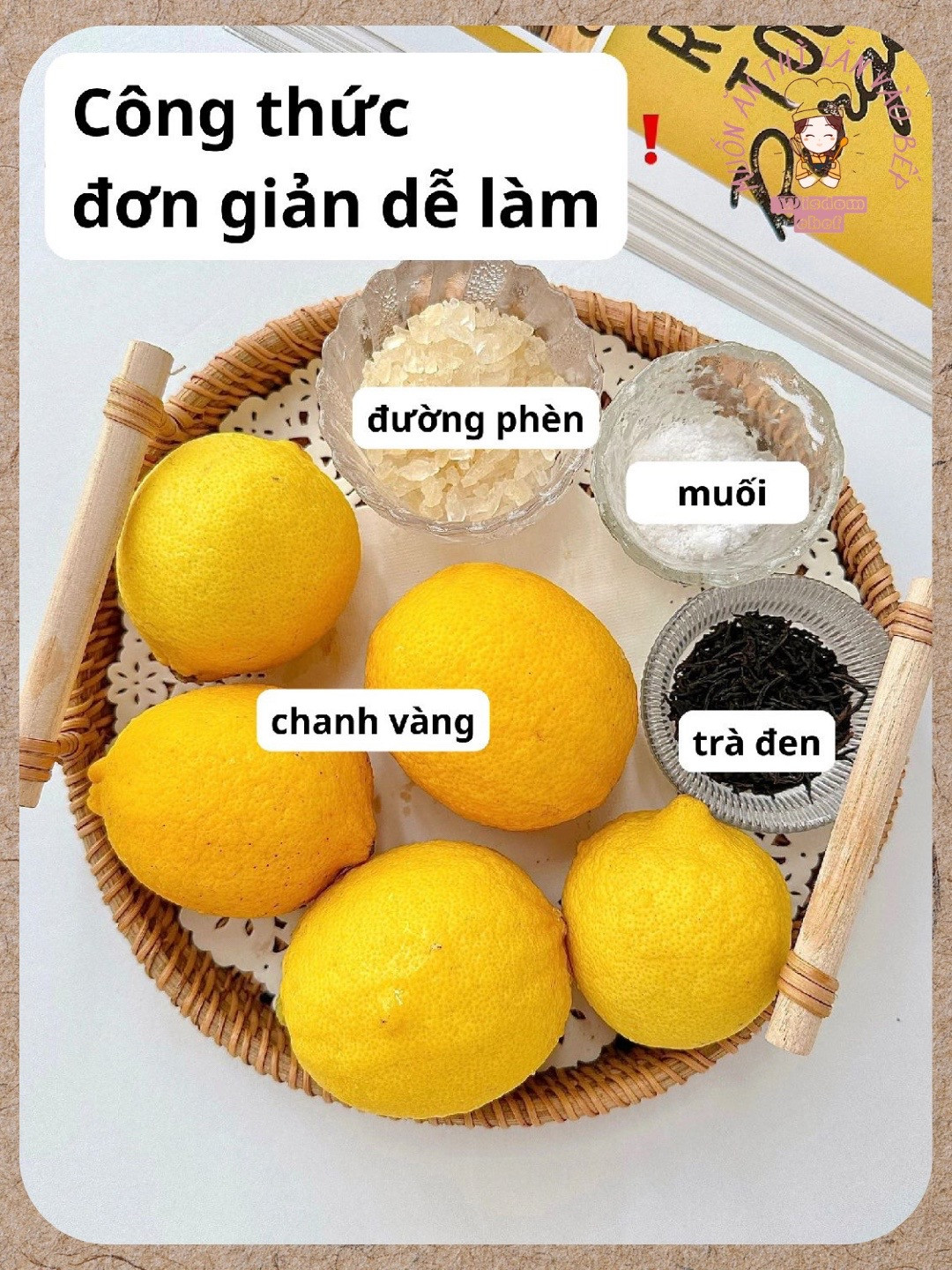 Trà Chanh Đen Thơm Mát Giải Nhiệt Ngày Hè