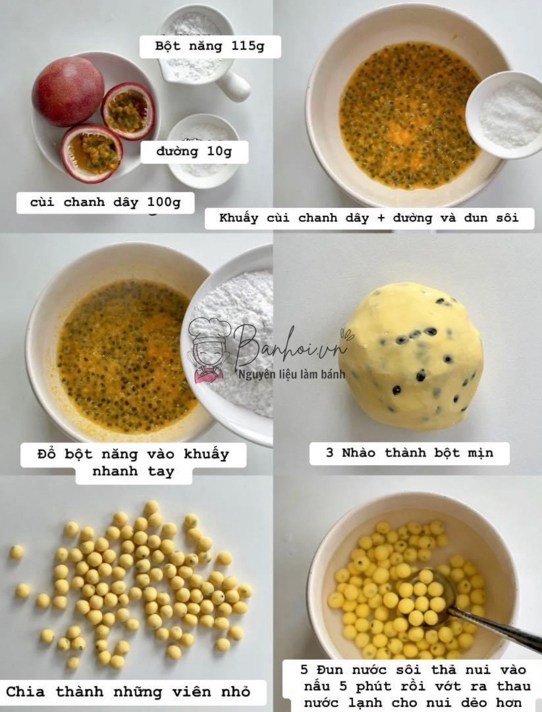 Trân Châu Chanh Dây Mát Lạnh - Thơm Ngon Tuyệt Đỉnh