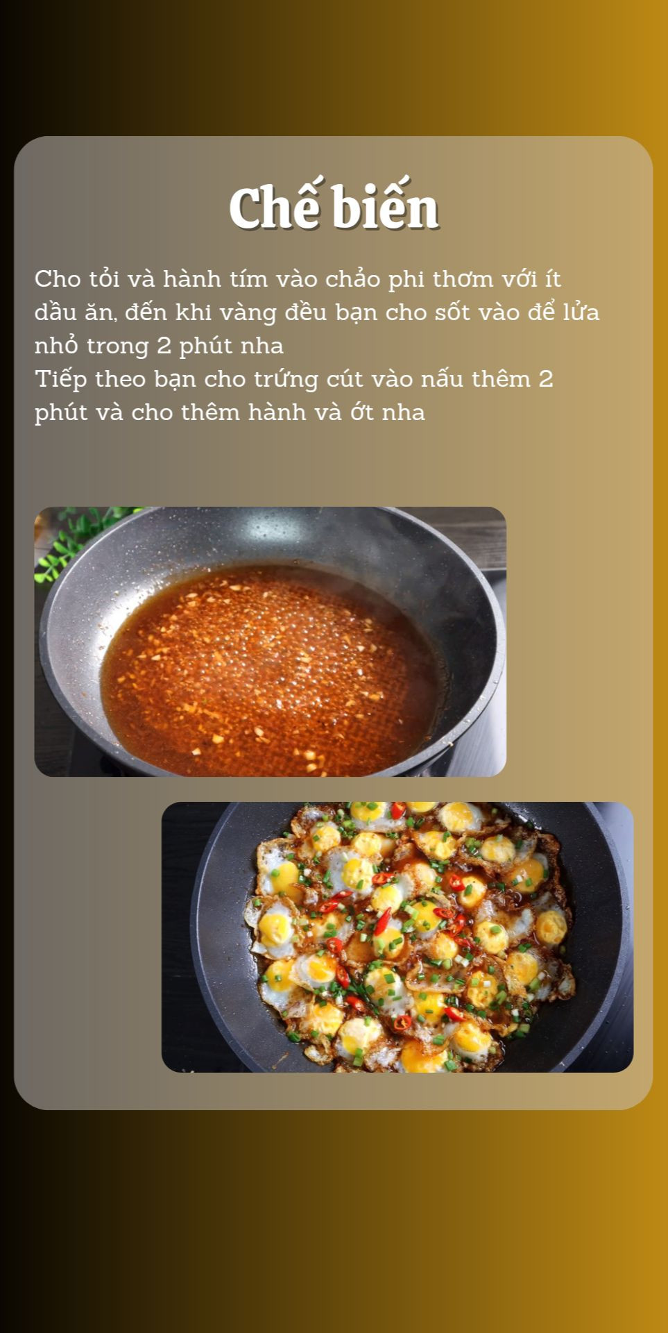 Trứng Cút Sốt Mắm Tỏi – Thơm Ngon Đậm Đà