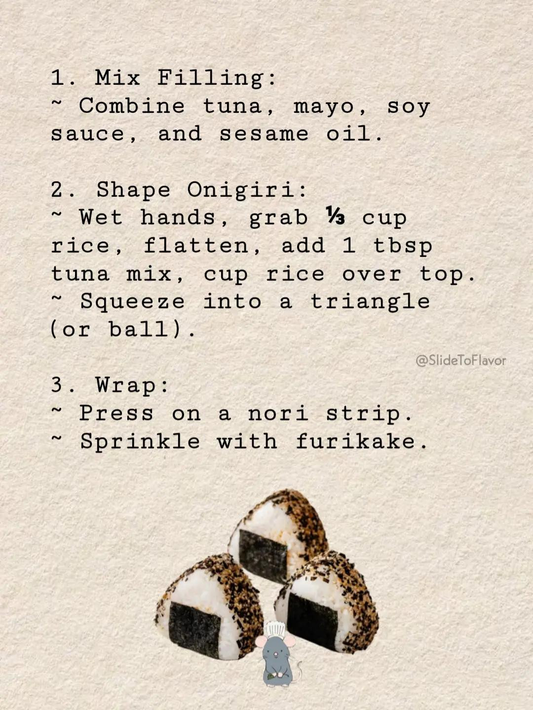 Tuna Mayo Onigiri 🍙🇯🇵