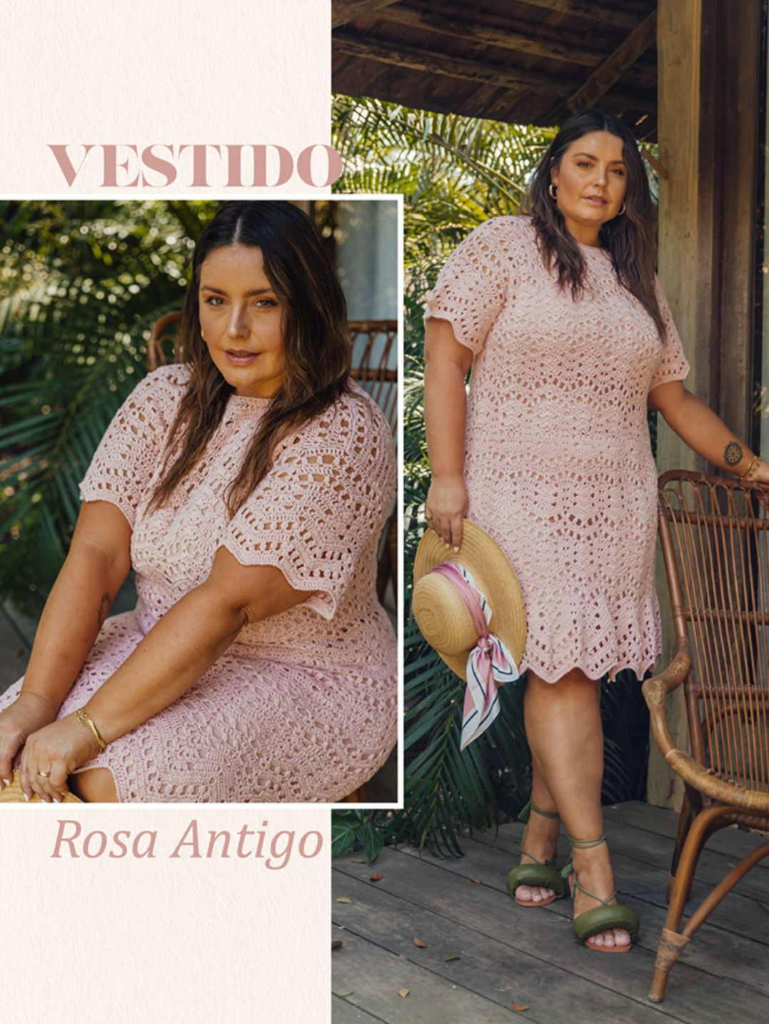 Vestido de Crochê Azul Elegante para Eventos Especiais