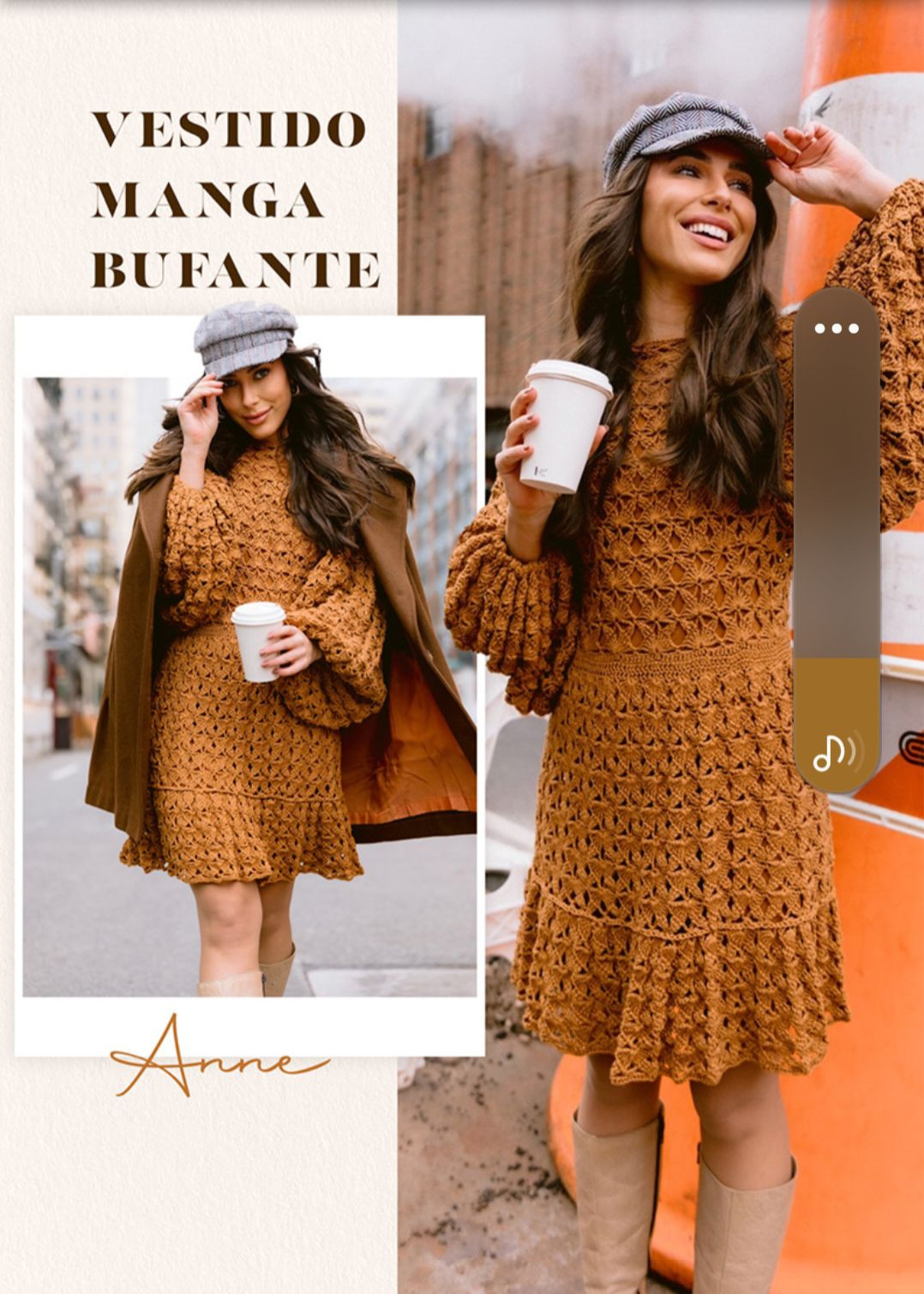 Vestido de Crochê Azul Elegante para Eventos Especiais