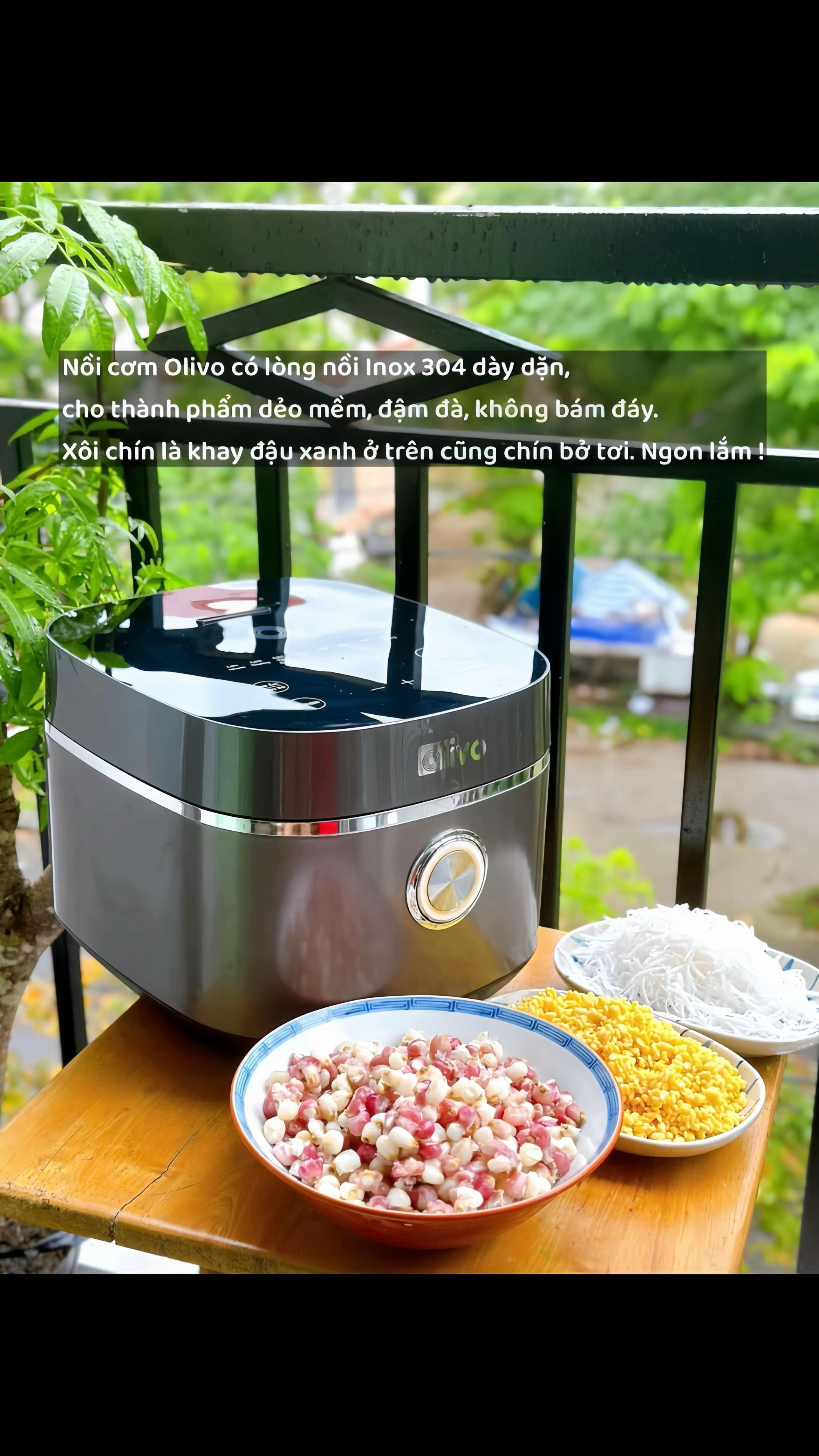 Xôi Bắp Dẻo Thơm Hương Lá Dứa