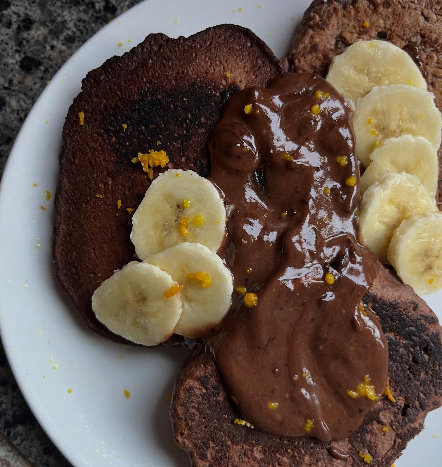 Zesty Chocolate Orange Delight Pancakes