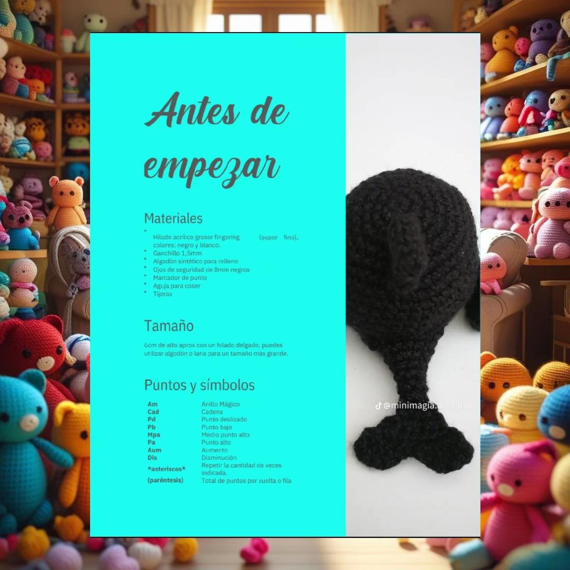 HƯỚNG DẪN MÓC BÚP BÊ CÁ TRÙNG CÀ NHỒI BÔNG ORCA