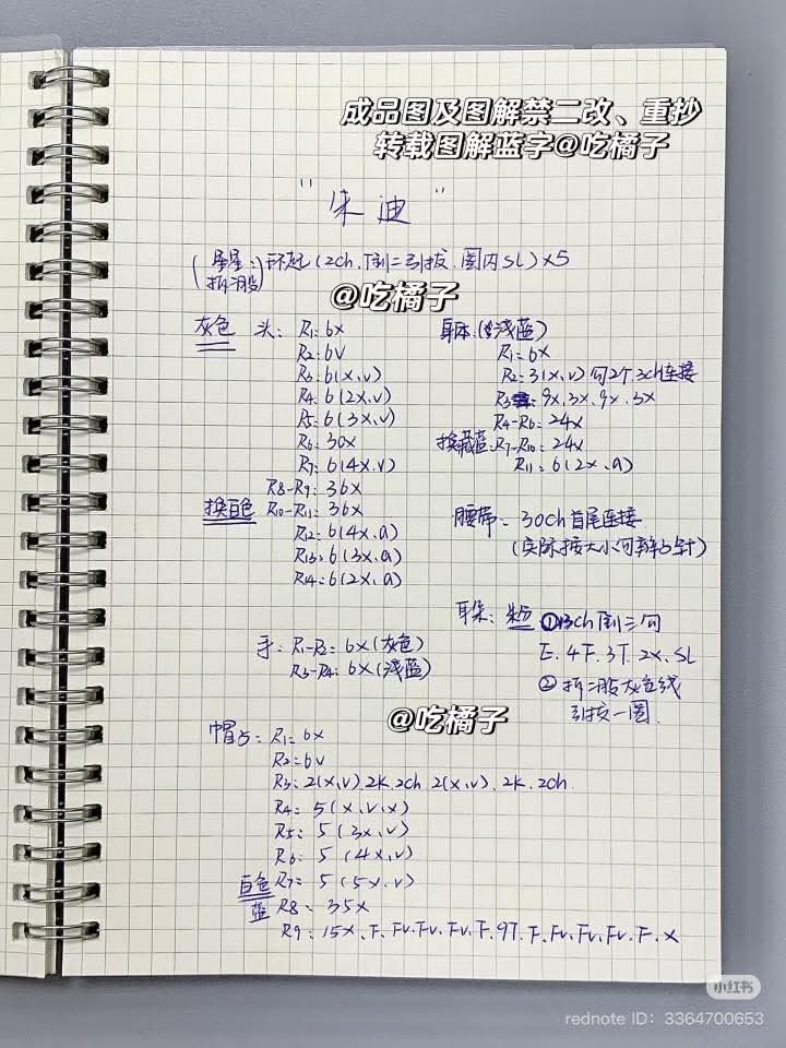 Rabbit Crochet Police Doll Pattern