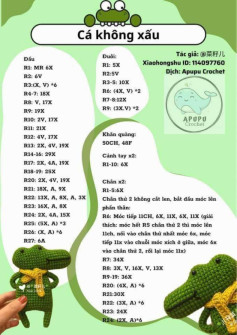 Chart móc cá sấu siêu cute