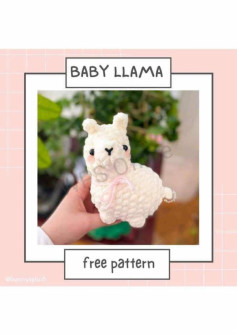 Chart móc cừu baby llama