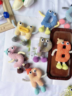 Alphabet crochet pattern