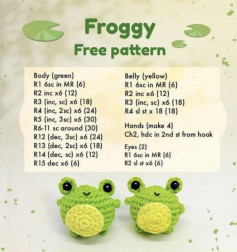 Chart móc ếch froggy