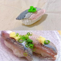 Chart móc sushi cá hồi