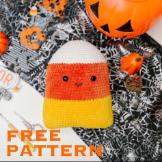 Coco candycorn crochet pattern