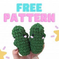 Cucumber crochet pattern