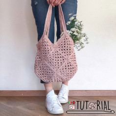 Pattern crochet bag