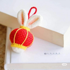 Rabbit ear lantern crochet pattern