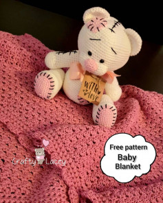 Sewing white bear crochet pattern