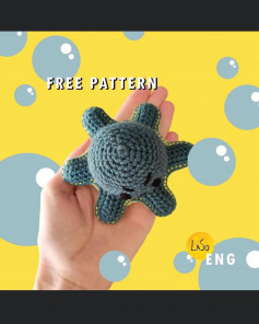 Small octopus crochet pattern