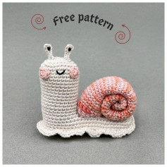 Snail crochet pattern