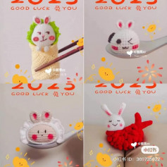 Sushi rabbit crochet pattern