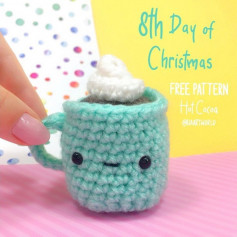 Tea cup crochet pattern