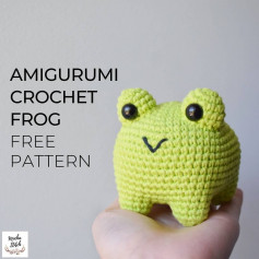 amigurumi crochet frog free pattern