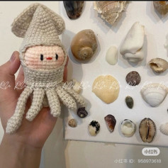 baby squid crochet pattern