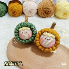 crochet durian dumplings pattern