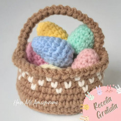 crochet easter eggs