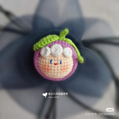 crochet pattern baby mangosteen.