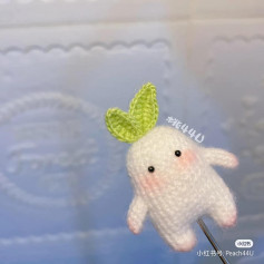 crochet pattern baby radish