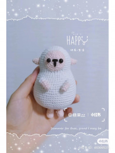 crochet pattern baby sheep and baby chicken.