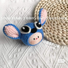 crochet pattern baby wearing hat stitch