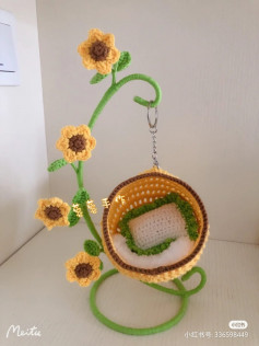 crochet pattern decorative swing