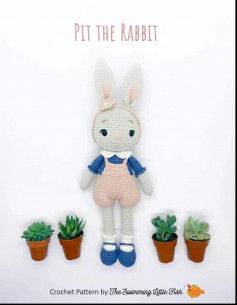 Crochet pattern pit the rabbit