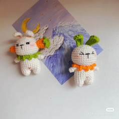 crochet pattern rabbit carrot