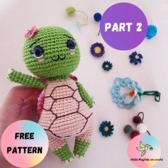 Cute baby turtle crochet pattern