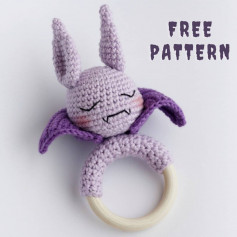 Dracula head crochet pattern for babies