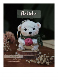 Flokinho doll crochet pattern