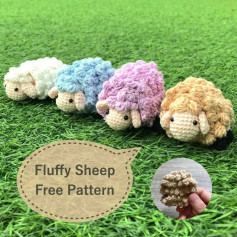 fluffy sheep free pattern