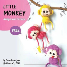 Free Amigurumi Pattern Little Monkey